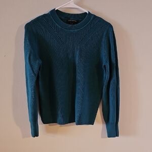 Banana Republic Deep Teal Crewneck Sweater